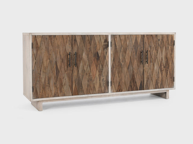 Anton Beige/Natural Sideboard - Ornate Home