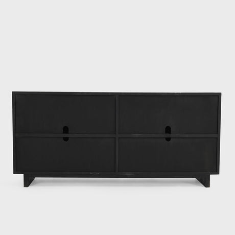 Anton Black/Natural Sideboard - Ornate Home
