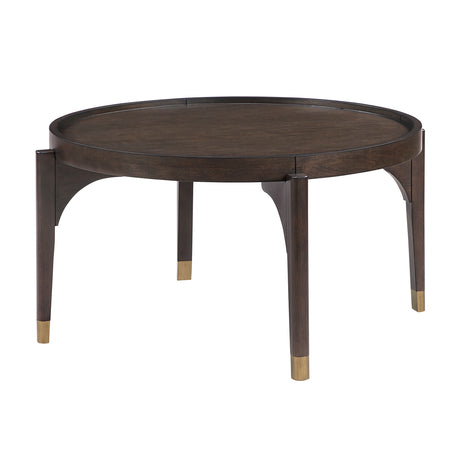 Anton Dark Brown Cocktail Table - Ornate Home