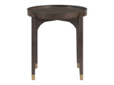 Anton Dark Brown End Table - Ornate Home