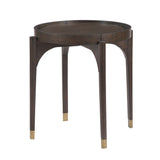 Anton Dark Brown End Table - Ornate Home