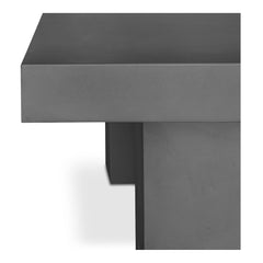 Antonius  Dark Grey Outdoor Dining Table - Ornate Home