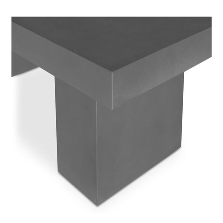 Antonius  Dark Grey Outdoor Dining Table - Ornate Home