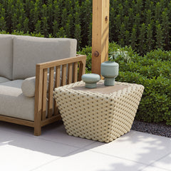 Antul White & Natural Coffee Table - Ornate Home