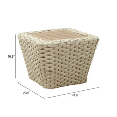 Antul White & Natural Coffee Table - Ornate Home