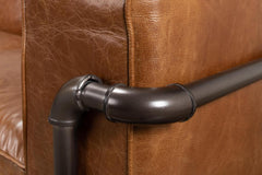 Antwerp Brown Sofa - Ornate Home