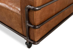 Antwerp Brown Sofa - Ornate Home
