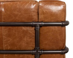 Antwerp Brown Sofa - Ornate Home