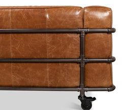 Antwerp Brown Sofa - Ornate Home