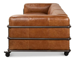 Antwerp Brown Sofa - Ornate Home
