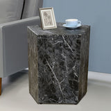 Anuja Black Side Table - Ornate Home