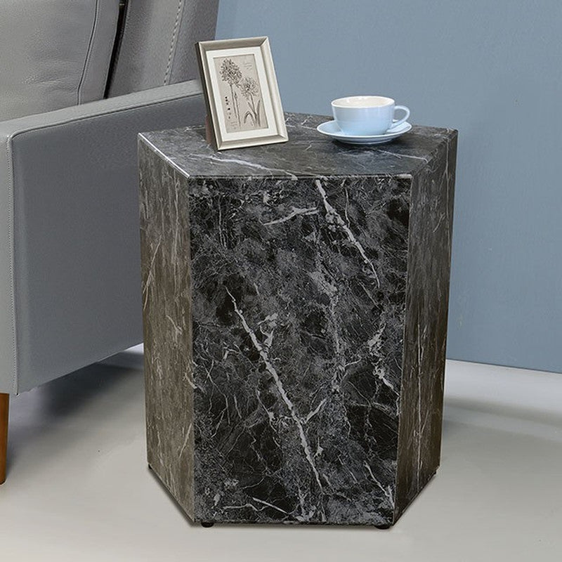 Anuja Black Side Table - Ornate Home