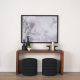 Anvilia Black/Gold Anvil Shaped Bookends (Set of 2) - Ornate Home