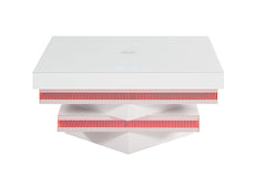 Anwar White Square Cocktail Table - Ornate Home