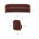 Anya Berry Sofa - Ornate Home