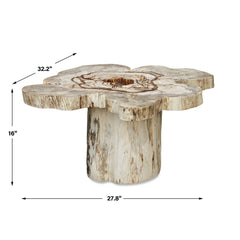 Anzalone Woodtone Solid Wood Coffee Table - Ornate Home
