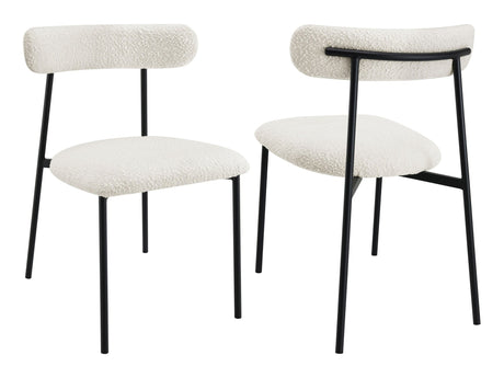 Anzio White Side Chair (Set of 2) - Ornate Home