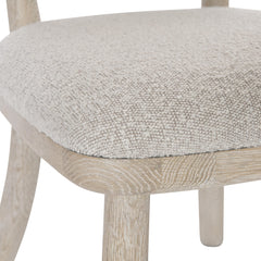 Anzu Flaxen/Sand Fabric Side Chair - Ornate Home