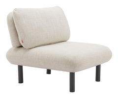 Aperto Beige Accent Chair - Ornate Home