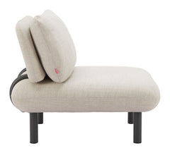 Aperto Beige Accent Chair - Ornate Home