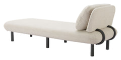 Aperto Beige Chaise - Ornate Home