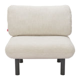 Aperto Beige Outdoor Accent Chair - Ornate Home