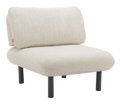Aperto Beige Outdoor Accent Chair - Ornate Home