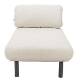 Aperto Beige Outdoor Chaise - Ornate Home