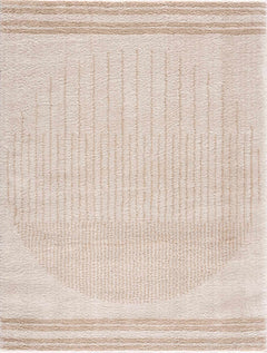 Apichu Beige Washable Area Rug - Ornate Home
