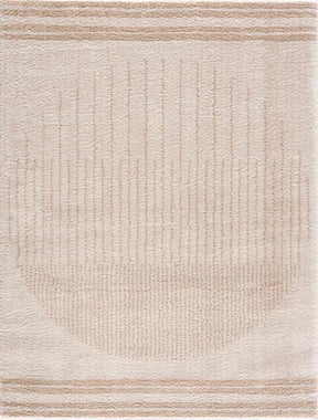 Apichu Beige Washable Area Rug - Ornate Home