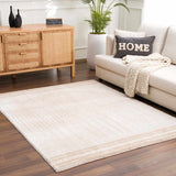 Apichu Beige Washable Area Rug - Ornate Home