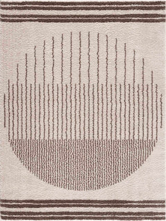 Apichu Brown Washable Area Rug - Ornate Home