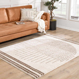 Apichu Brown Washable Area Rug - Ornate Home