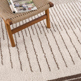 Apichu Brown Washable Area Rug - Ornate Home