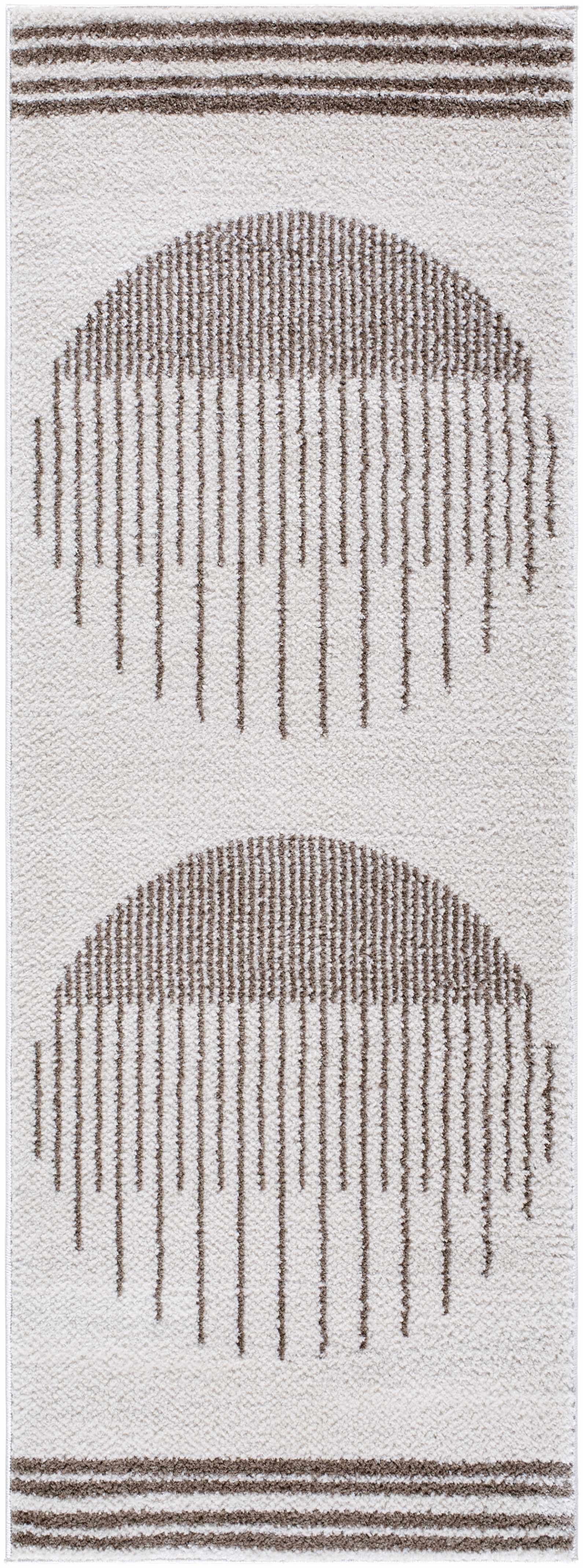 Apichu Brown Washable Area Rug - Ornate Home