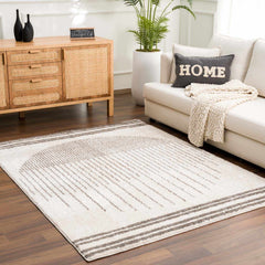 Apichu Charcoal Washable Area Rug - Ornate Home