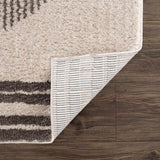 Apichu Charcoal Washable Area Rug - Ornate Home