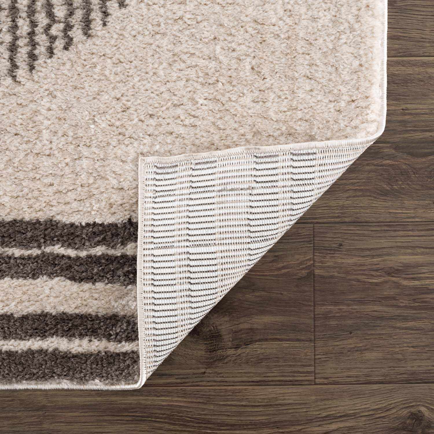 Apichu Charcoal Washable Area Rug - Ornate Home
