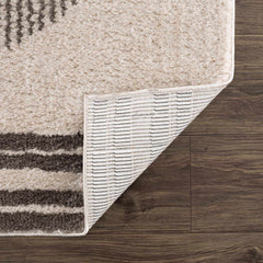 Apichu Charcoal Washable Area Rug - Ornate Home