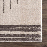 Apichu Charcoal Washable Area Rug - Ornate Home