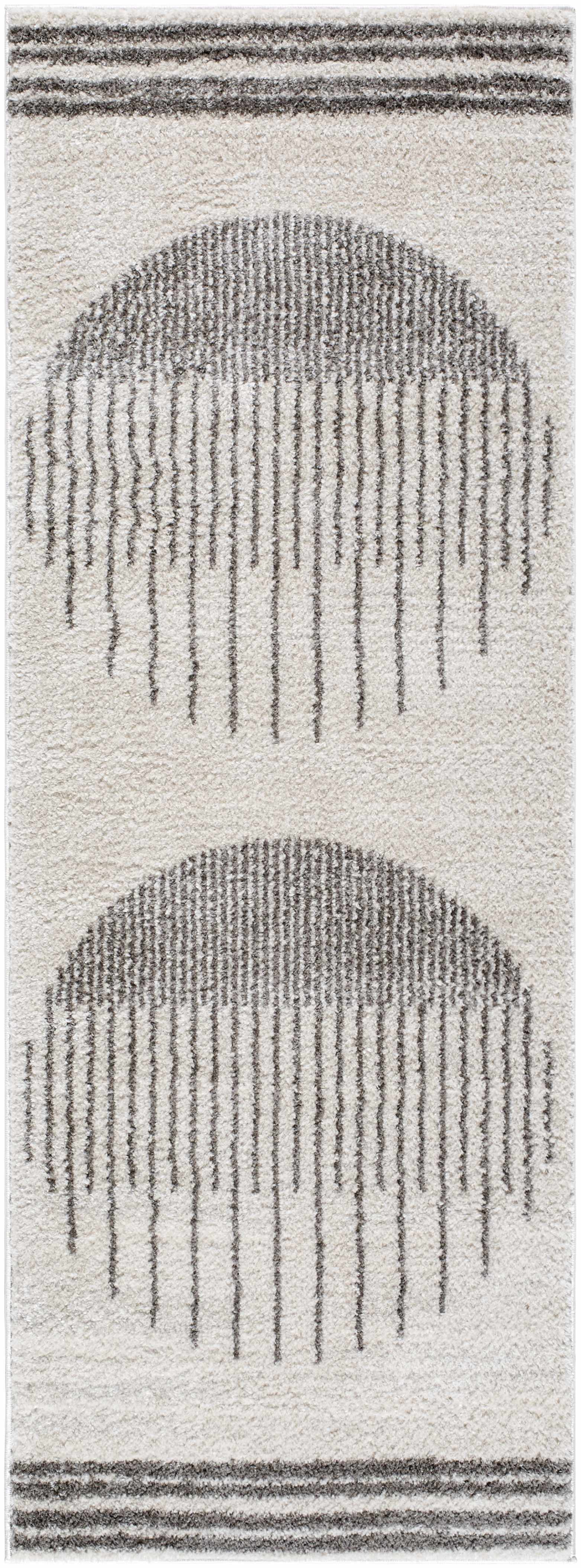 Apichu Charcoal Washable Area Rug - Ornate Home