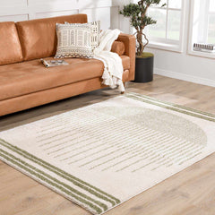 Apichu Green Washable Area Rug - Ornate Home