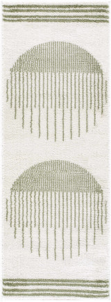 Apichu Green Washable Area Rug - Ornate Home