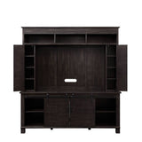 Apison Espresso Entertainment Center - Ornate Home