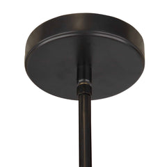 Apollo Black/Gold 1 Light Mini Pendant - Ornate Home