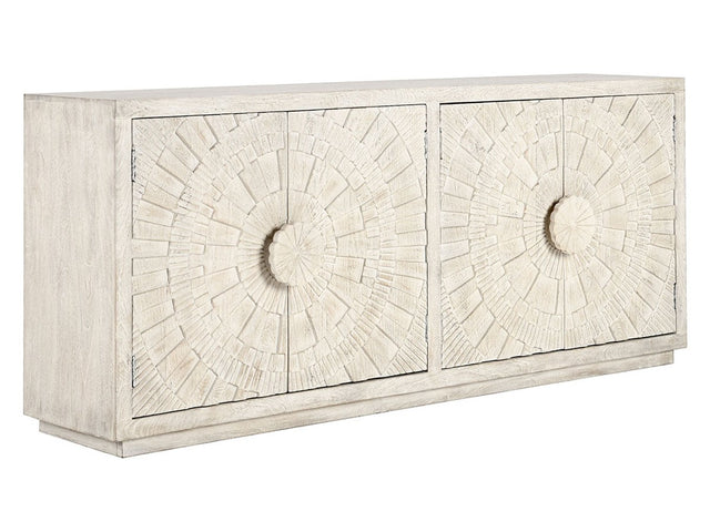 Apollo Coastal White Cabinet - Ornate Home