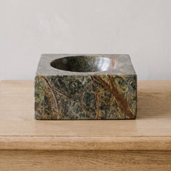 Apollo Green Rainforest Marble Catchall - Ornate Home