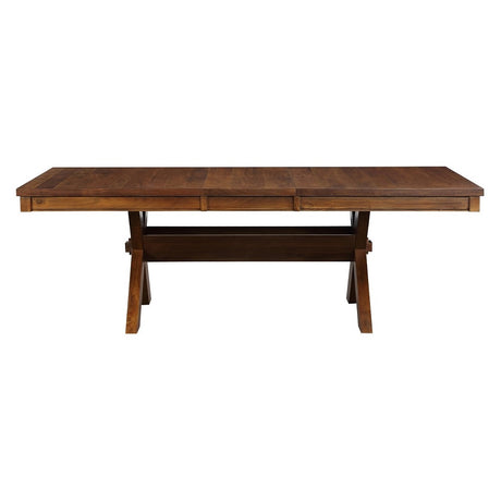 Apollo Trestle Base Rectangular Dining Table in Walnut - Ornate Home