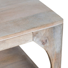 Apollo White/Tan Cocktail Table - Ornate Home