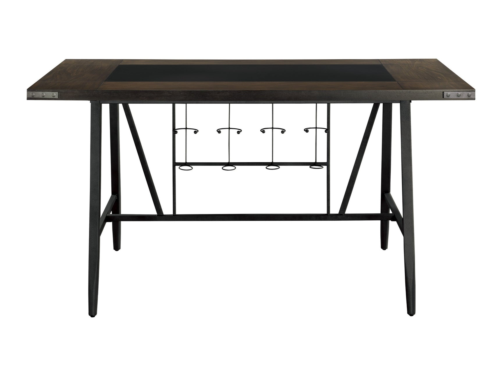 Appert Brown/Dark Gray Counter Height Table - Ornate Home